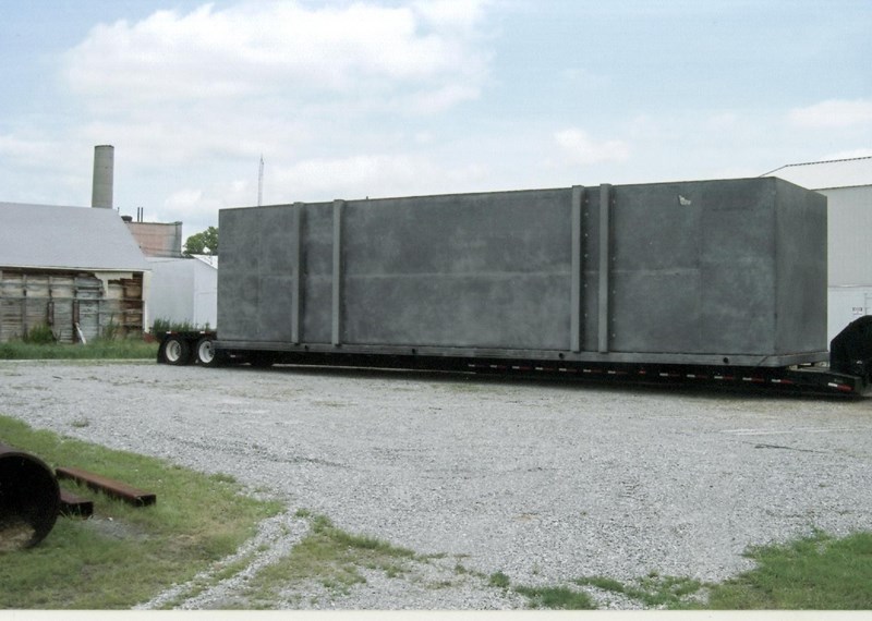 Rectangular Steel Below Grade Water Pumping
