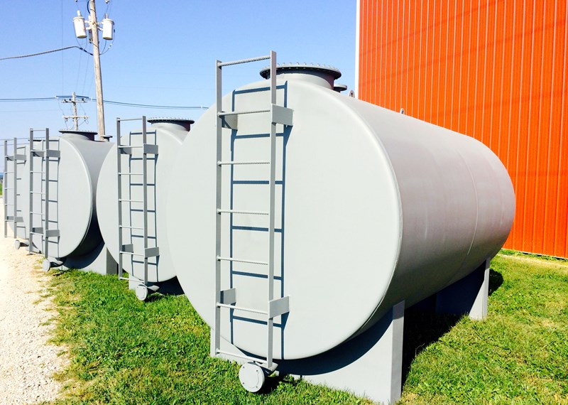 Horizontal Tank Steel