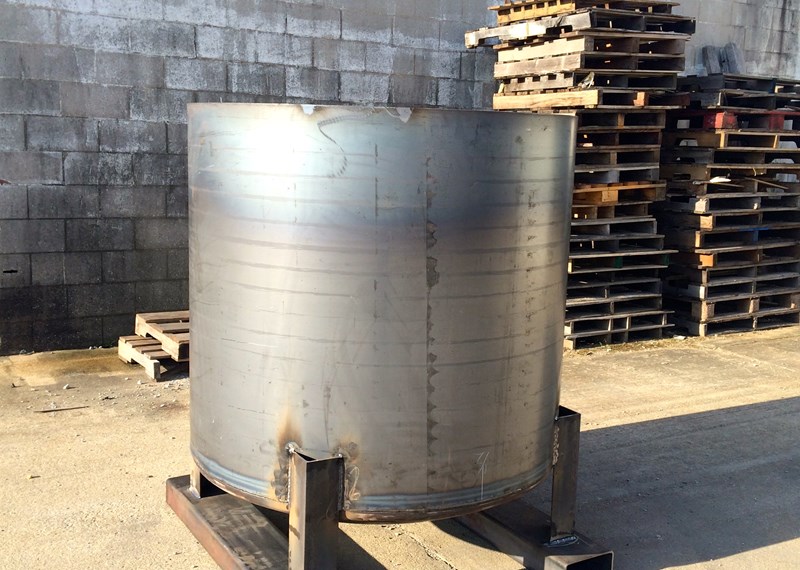 Open Top Steel Mix Tank